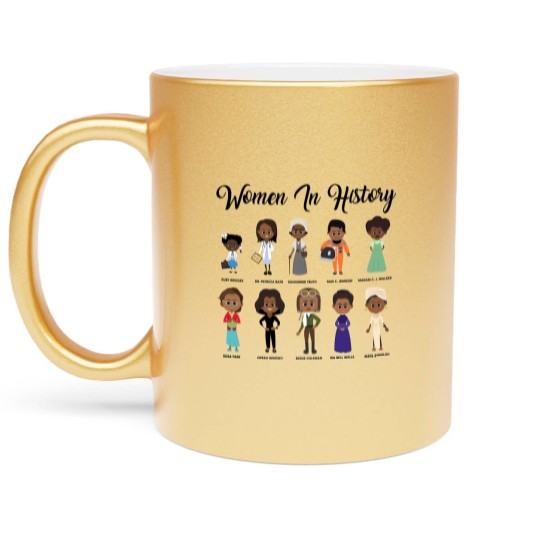 Discover Black Women In History Metallic Mugs | Black History Month