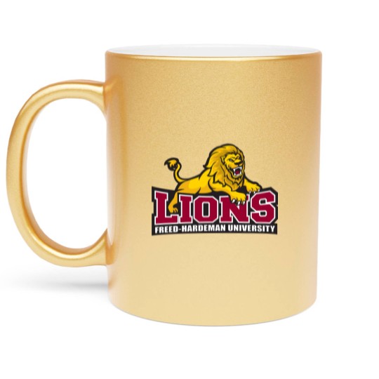Discover College Of Freed–Hardeman Lions Team Metallic Mugs