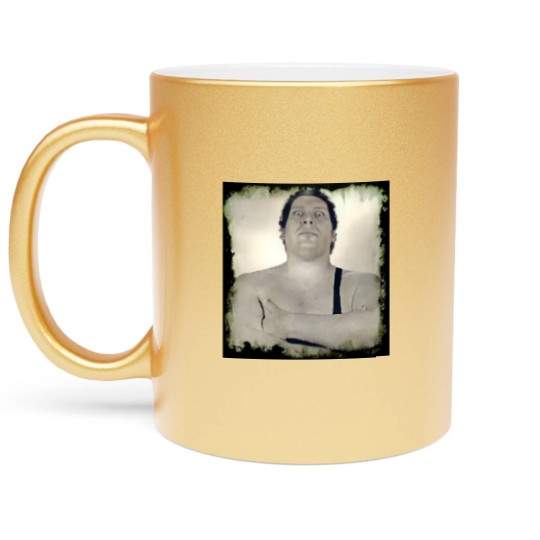 Discover GIANT! - Andre The Giant - Metallic Mugs
