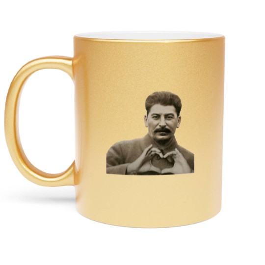 Discover Stalin Heart Hands Metallic Mugs