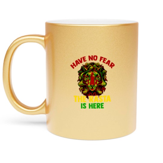 Discover Rastafari Rasta Reggae Jah Gift Judah Marley Metallic Mugs