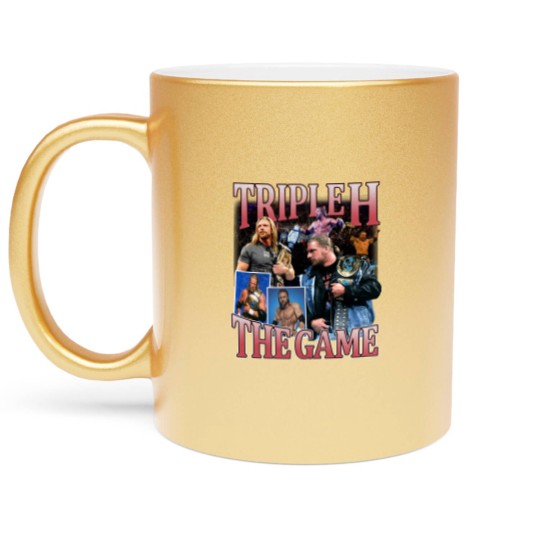 Discover Retro Triple H Metallic Mugs, Triple H Vintage Metallic Mugs