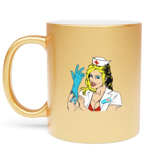 Discover The Blink Eyes 182 Metallic Mugs