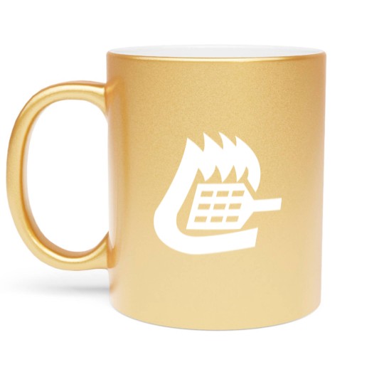 Discover Cook Out American Restaurant Logo Metallic Mugs
