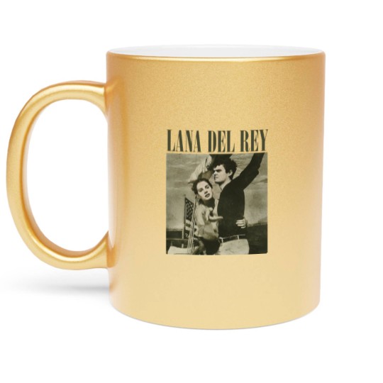 Discover Lana Del Rey Graphic Metallic Mugs