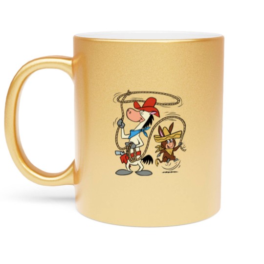 Discover Quick Draw McGraw  Baba Looey Ropin Metallic Mugs