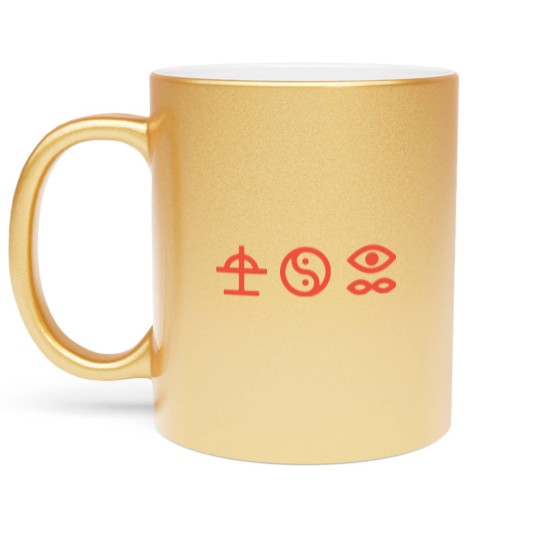 Discover Bad Omens Merch Like A Villain Metallic Mugs