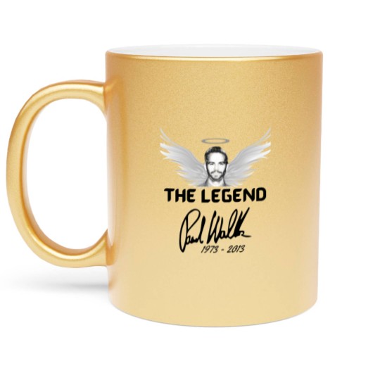 Discover The Legend Paul Walker Metallic Mugs