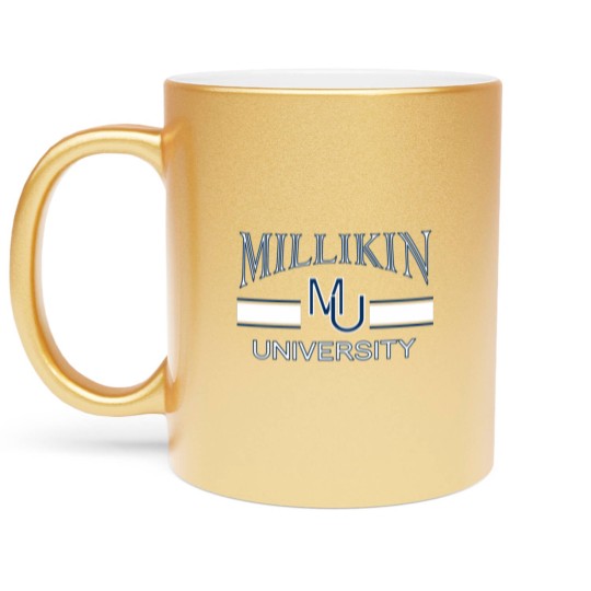 Discover Millikin 1901 University Apparel birthday christma Metallic Mugs