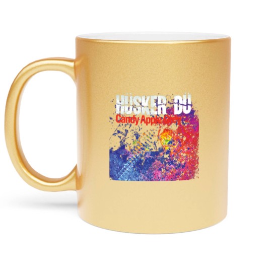 Discover HUSKER DU MUSIC PUNK Metallic Mugs