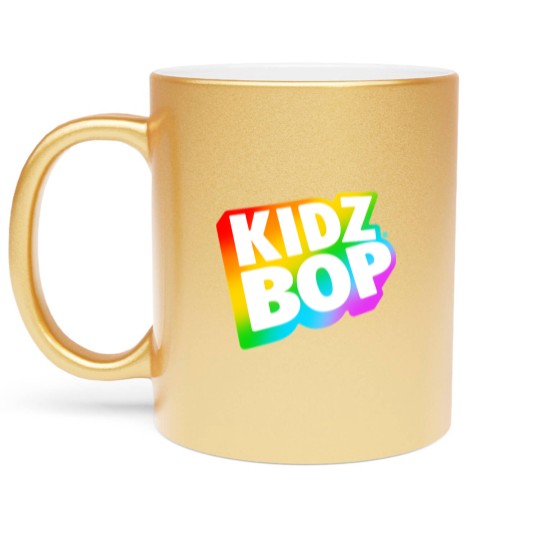 Discover Kidz Bop Rainbow Logo Metallic Mugs