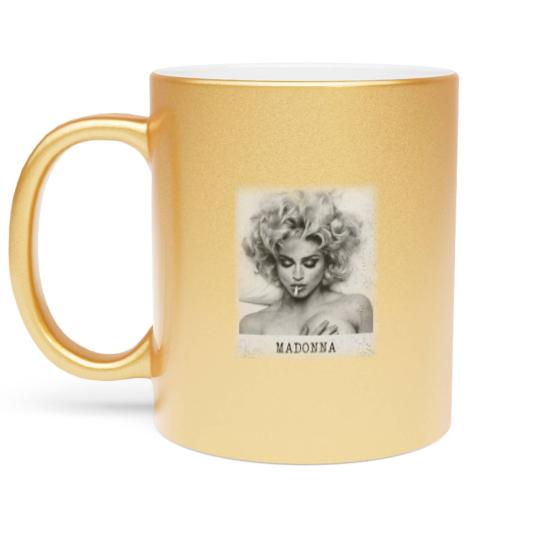 Discover Madonna - Madonna - Metallic Mugs