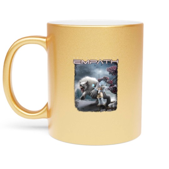 Discover Devin Townsend Unisex Metallic Mugs: Ice Queen