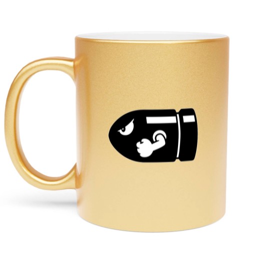 Discover Bullet bill Metallic Mugs