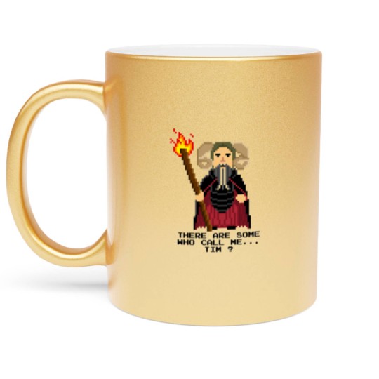 Discover Tim the Enchanter - Monty Python and the Holy Pixe Metallic Mugs