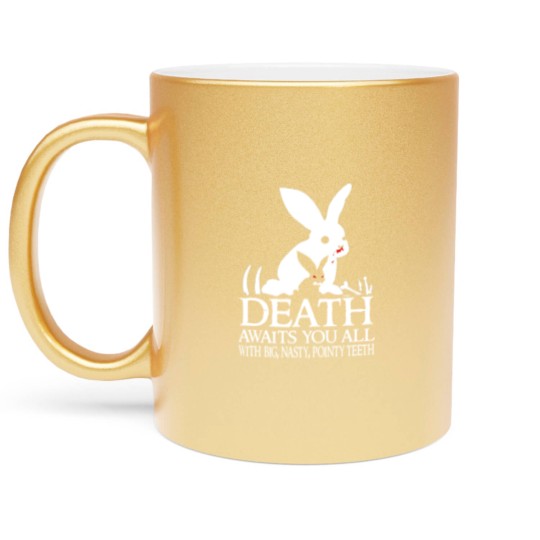 Discover Tim the Enchanter - Death awaits you all Metallic Mugs