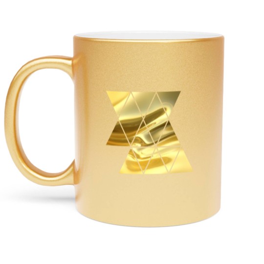 Discover Golden Triangle Metallic Mugs