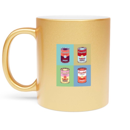 Discover Campbell soup - Despeinana - Metallic Mugs