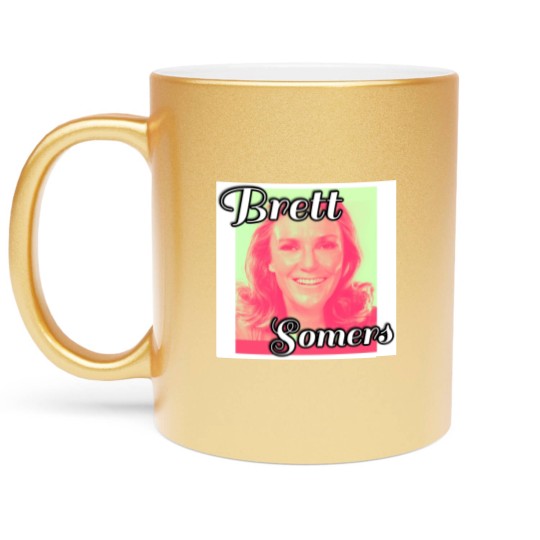 Discover Brett Somers is Blanking Fantastic Metallic Mugs