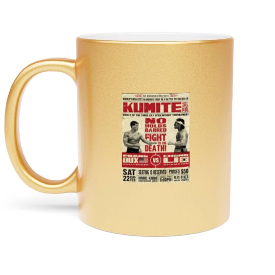 Discover Kumite Fight Metallic Mugs