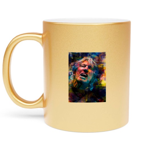 Discover Roger Waters Roger W Art Metallic Mugs