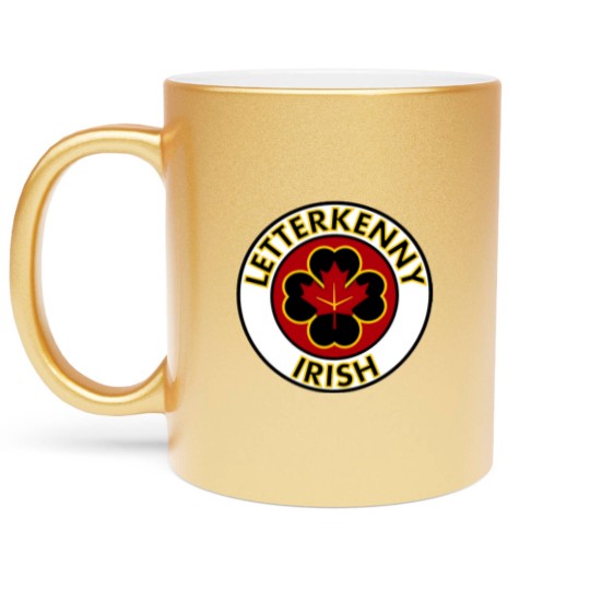 Discover irish letter Metallic Mugs