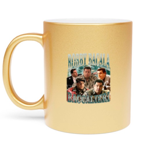 Discover BOBBY BACALA BACCALIERI Vintage Metallic Mugs | Bobby Baccalieri Homage Retro