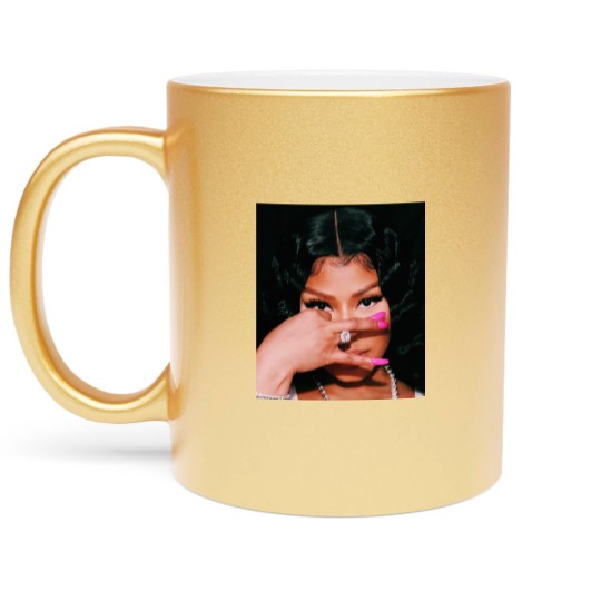 Discover the Nicki Minaj Graphic Unisex Metallic Mugs, Metallic Mugs