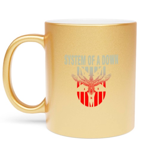 Discover System off System off System off Metallic Mugs