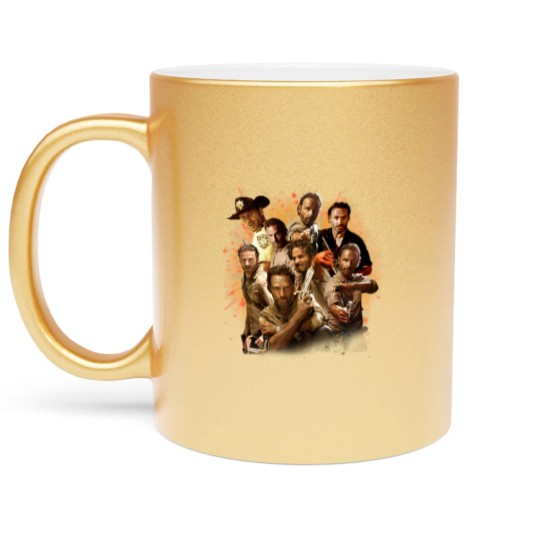 Discover Shop Rick-Grimes Walking Show-Dead Big-Fans New-World-Tour Customized Metallic Mugs HoodieSweaterLong SleeveTank TopPremium Metallic Mugs Metallic Mugs