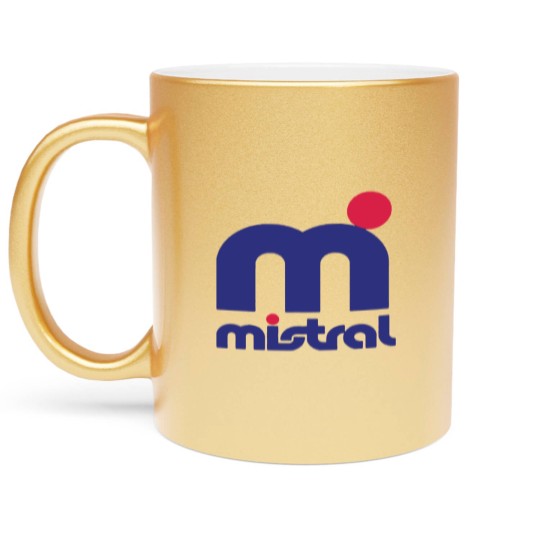 Discover Mistral Logo | Essential Metallic Mugs