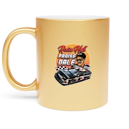 Discover Raise Hell Praise Dale Metallic Mugs