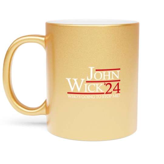 Discover John Wick 24 Metallic Mugs