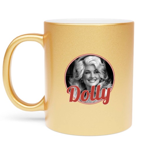 Discover Classic dolly parton - Dolly Parton - Metallic Mugs