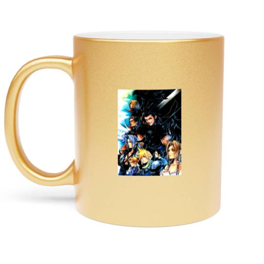 Discover Final Fantasy VII Crisis Core Metallic Mugs