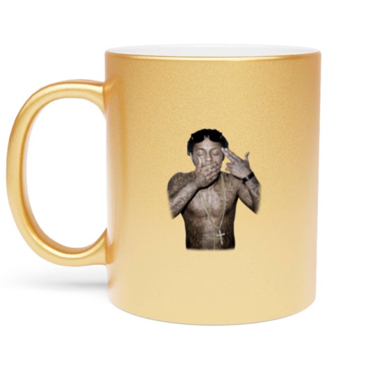 Discover Lil Wayne Rap Vintage Metallic Mugs, Tha Fix Before Tha VI Metallic Mugs
