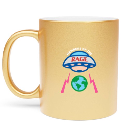 Discover Kid Cudi Members of The Rage Metallic Mugs