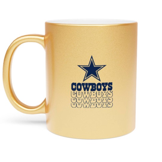 Discover Cowboys Metallic Mugs