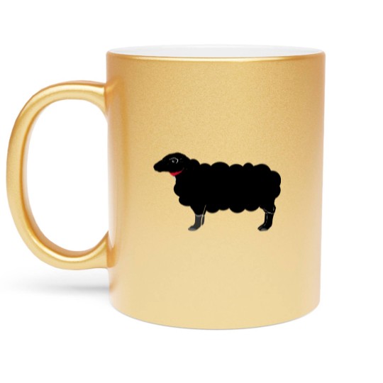 Discover The Black Sheep Metallic Mugs