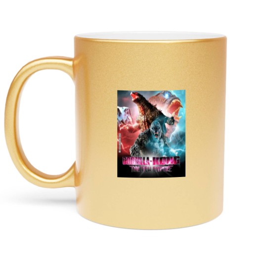 Discover god zilla X Kong The New Empire Metallic Mugs