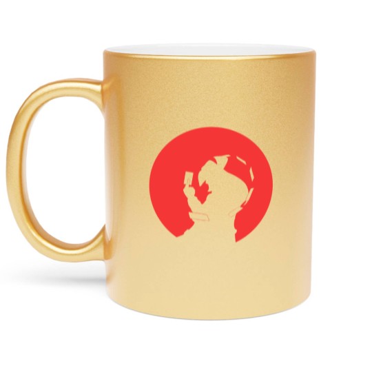 Discover League of Legends Twisted Fate Round Metallic Mugs