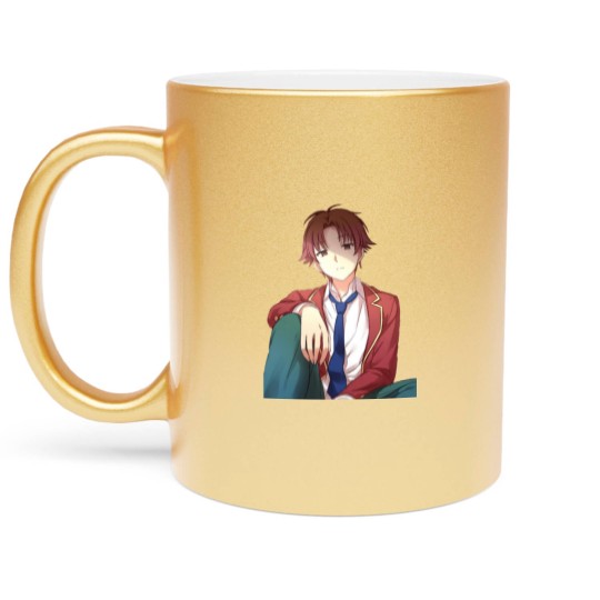 Discover Classroom of the Elite Ayanokouji v2compressed Metallic Mugs