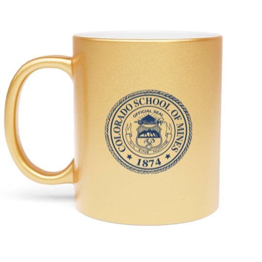 Discover Colorado School of Mines Sticker Metallic Mugs