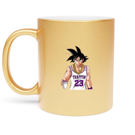Discover Trap Goku Metallic Mugs