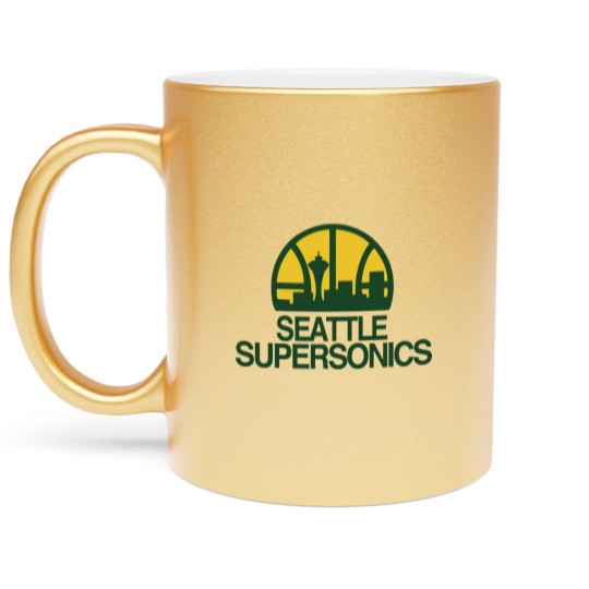 Discover Supersonics Seattle Metallic Mugs
