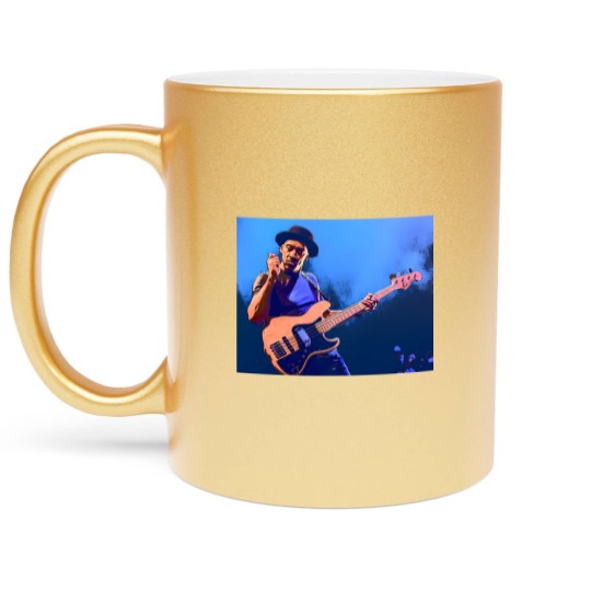Discover Marcus Miller Bassist Metallic Mugs