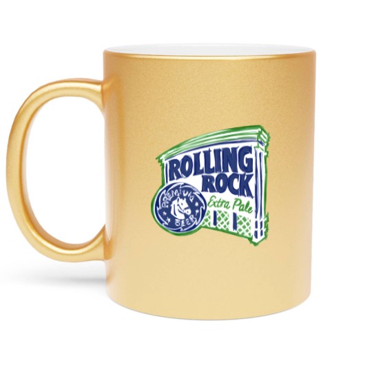 Discover Rolling Rock POP | Essential Metallic Mugs
