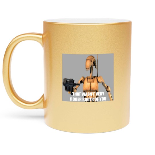 Discover Roger roger Metallic Mugs