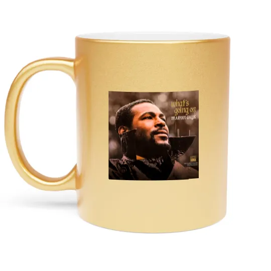 Discover Marvin Gaye - What's Going On Metallic Mugs