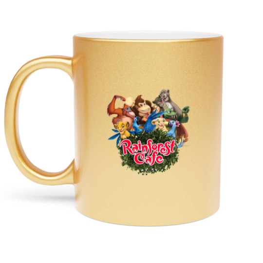 Discover Sweet Food in Rainforest Cafe 2 Restaurant Metallic Mugs